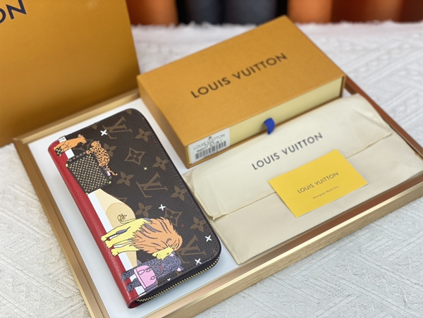 LVコピーウォレット全体デザイン